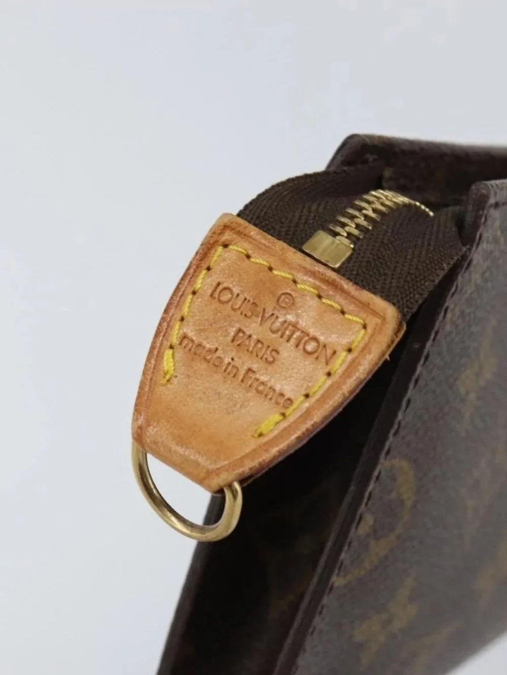 LOUIS VUITTON Monogram Bucket PM Accessory Pouch LV Auth 159482